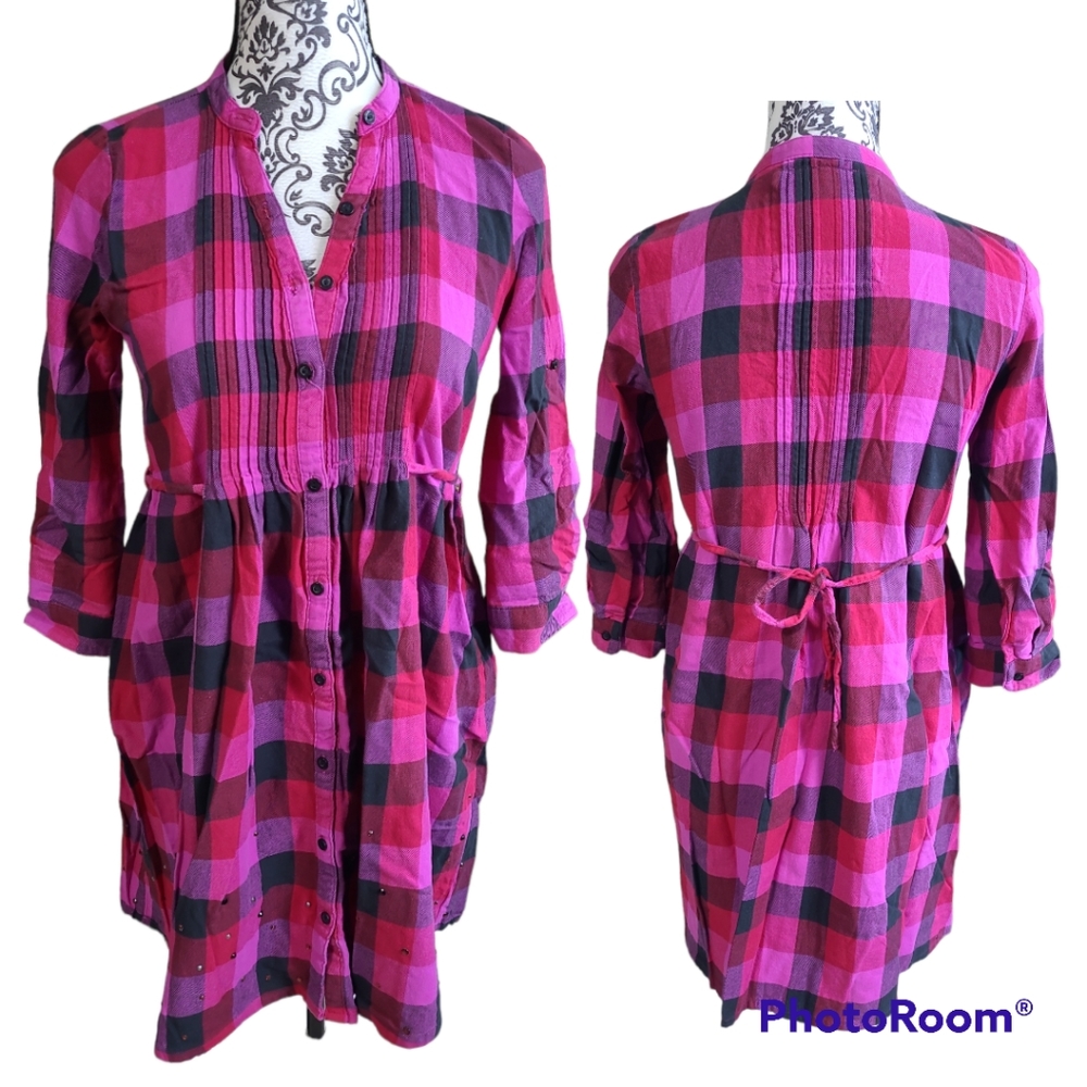 VS PINK Flannel Tunic